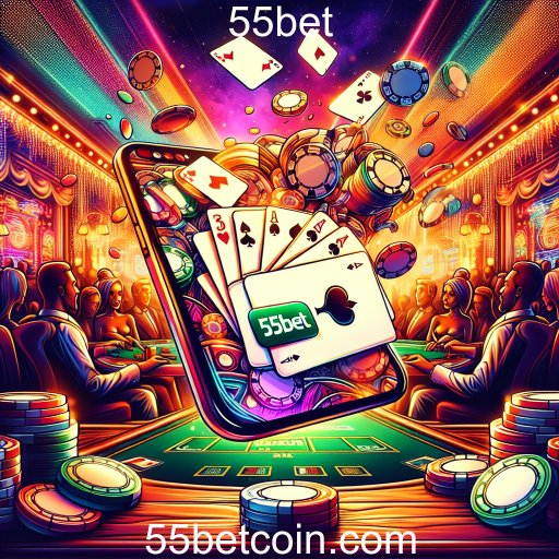 Explore a Emoção das Cartas na 55bet